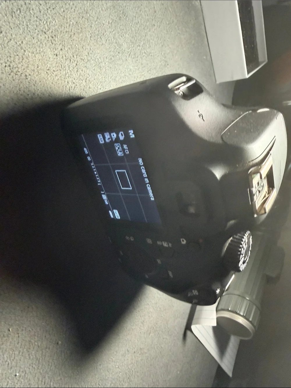 Canon DSLR Camera Body in Black